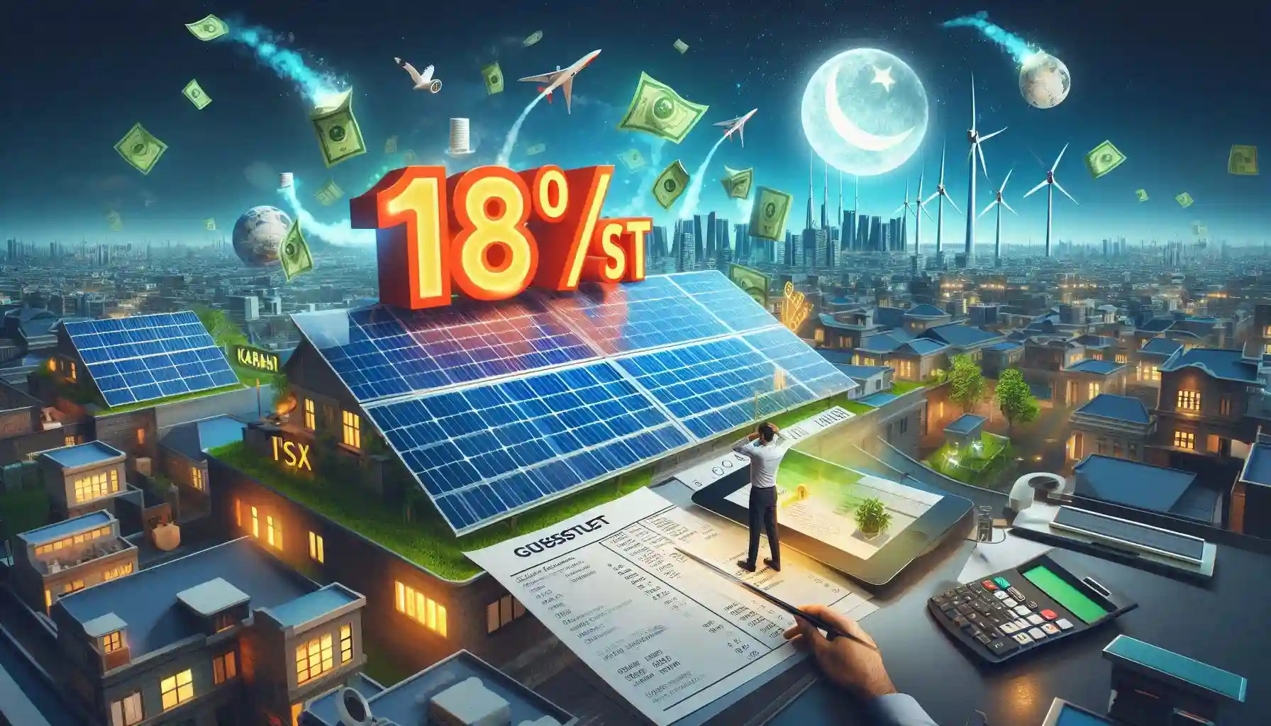 Solar Panel 18% GST Pakistan 2026